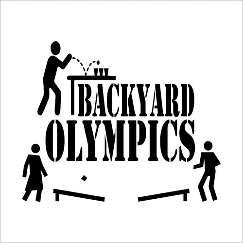 backyard olympics stick figure drinking games and cornhole svg dxf pdf corel draw files