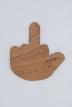 Load image into Gallery viewer, Fuck 2020 middle finger cherry hardwood laser engraved ornament
