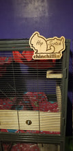 Load image into Gallery viewer, Chinchillin&#39; custom name cherry plywood sign
