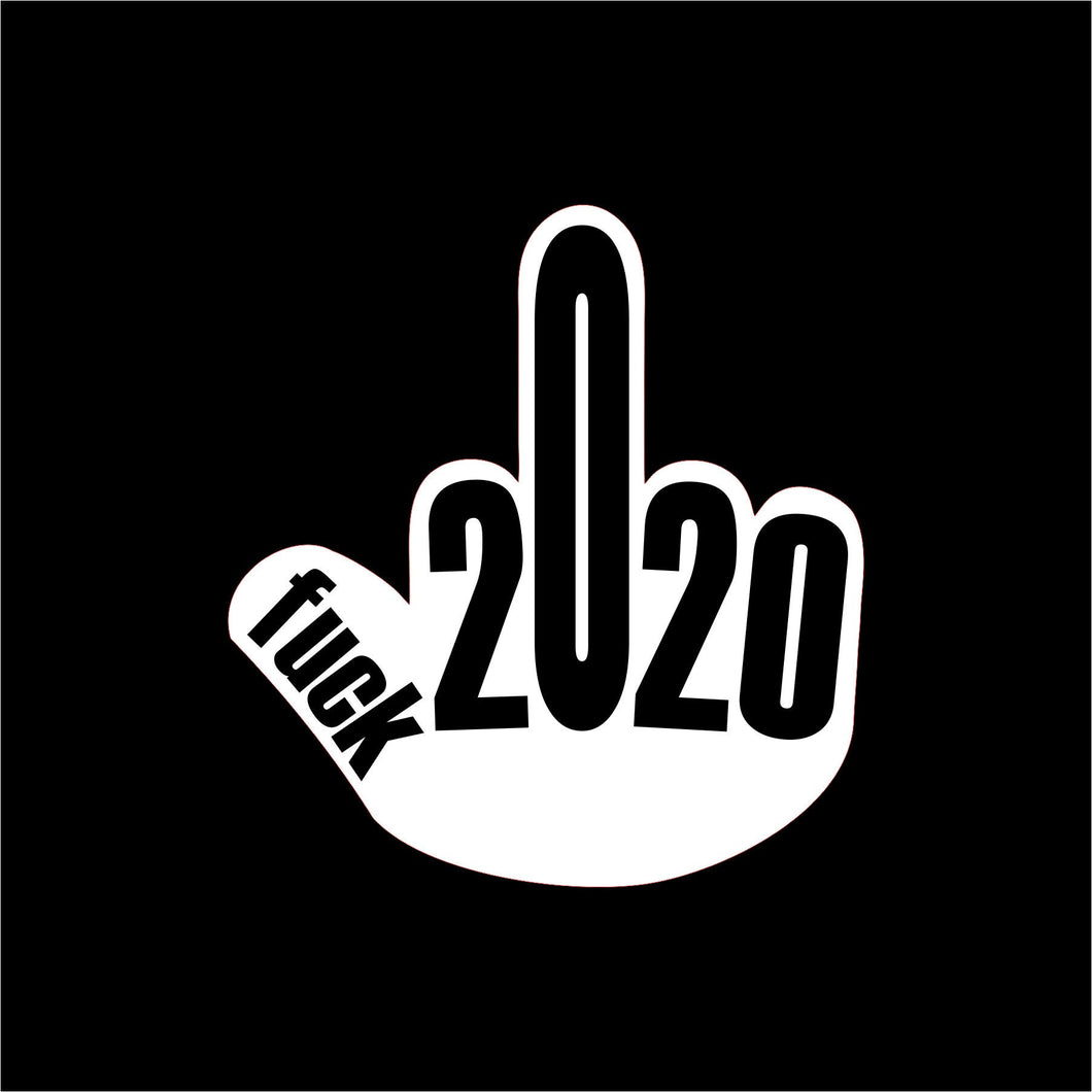 fuck 2020 middle finger hand svg dxf pdf corel draw files