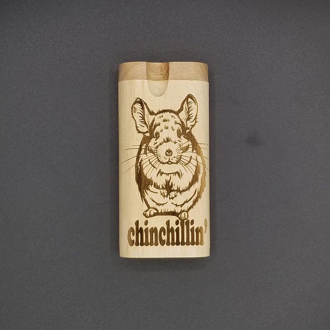 Chinchillin' chinchilla walnut dugout one hitter