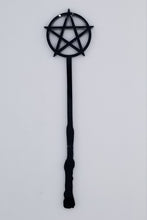 Load image into Gallery viewer, Pentagram wand drink stirrer
