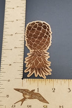 Load image into Gallery viewer, Swinger pineapple hardwood engraved ornament
