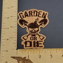 Load image into Gallery viewer, Garden or die cherry hardwood santa ornament
