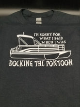 Load image into Gallery viewer, Pontoon boat docking shirt
