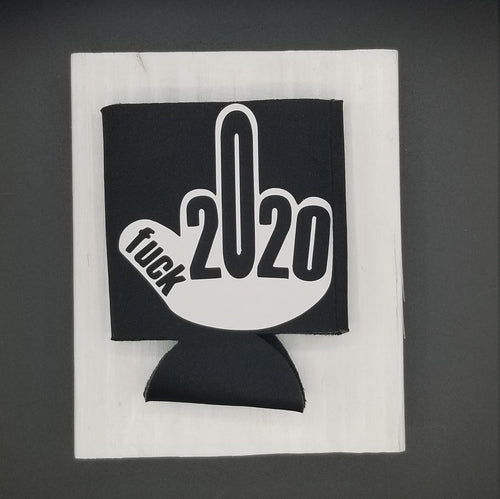 Fuck 2020 middle finger can cooler