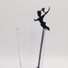 Load image into Gallery viewer, Peter pan drink stirrer
