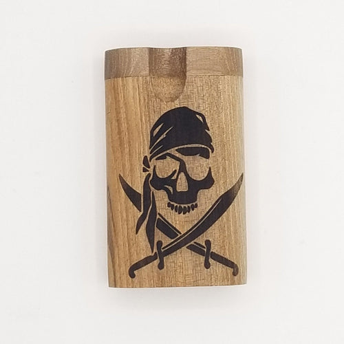 Jolly roger walnut dugout one hitter