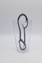 Load image into Gallery viewer, Black penis drink stirrer
