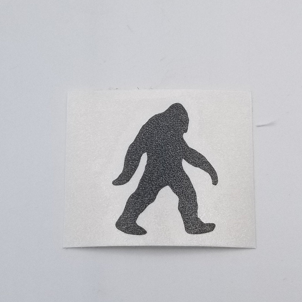 Bigfoot vinyl window tint decal