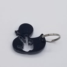 Load image into Gallery viewer, Duck wave cut out acrylic keychain
