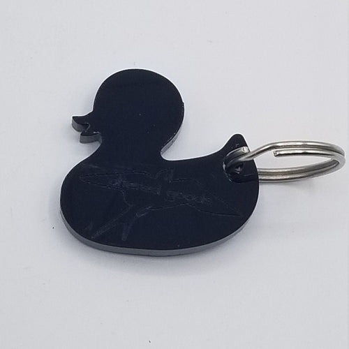 Duck acrylic keychain