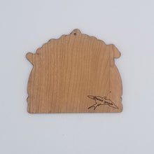 Load image into Gallery viewer, I need a good paddling kayaking laser engraved cherry wood christmas ornament
