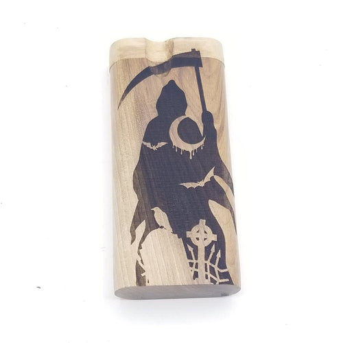 Grim reaper walnut dugout one hitter