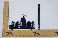 Load image into Gallery viewer, Grim reaper Graveyard halloween standing sign
