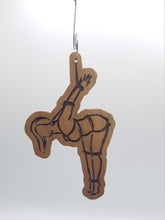 Load image into Gallery viewer, Shibari rope play laser engraved wood ornament b
