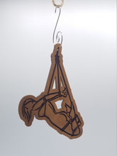 Load image into Gallery viewer, Shibari rope play laser engraved wood ornament c
