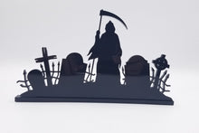 Load image into Gallery viewer, Grim reaper Graveyard halloween standing sign
