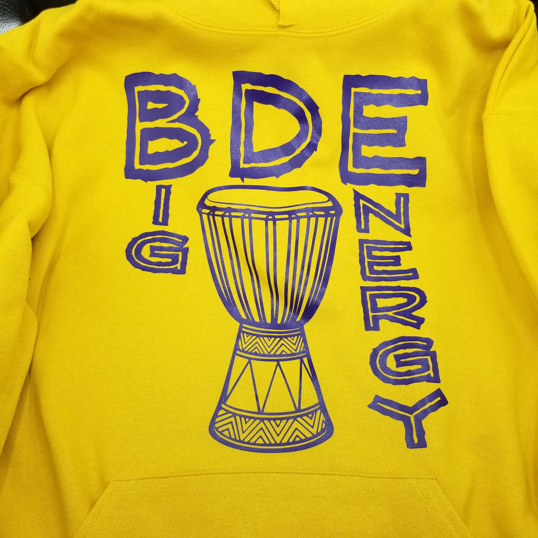 Big djembe energy hoodie