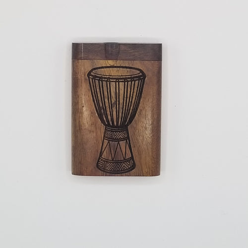 Traditional Djembe walnut dugout one hitter