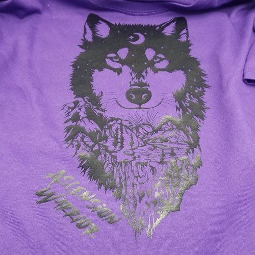 Ascension warrior wolf shirt