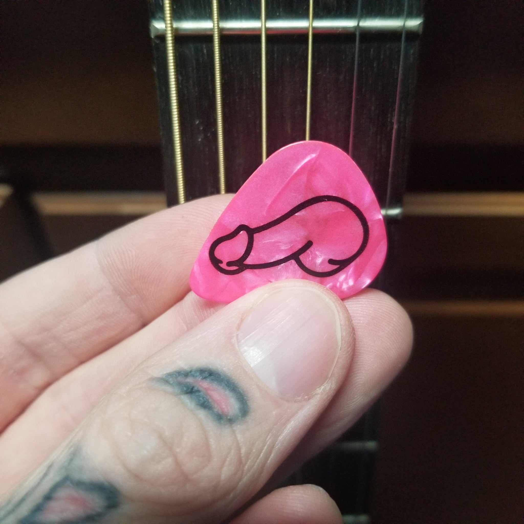 My design. Guitar pick, guitar, sound hole, tattoo. | Guitar tattoo design,  Music tattoos, Music tattoo designs