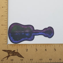 Load image into Gallery viewer, Watercolor guitar scene sticker
