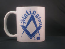 Load image into Gallery viewer, Masonic square and compass lodge mug - Altered Goods
