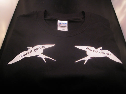 Altered Goods swallow shirt - Altered Goods