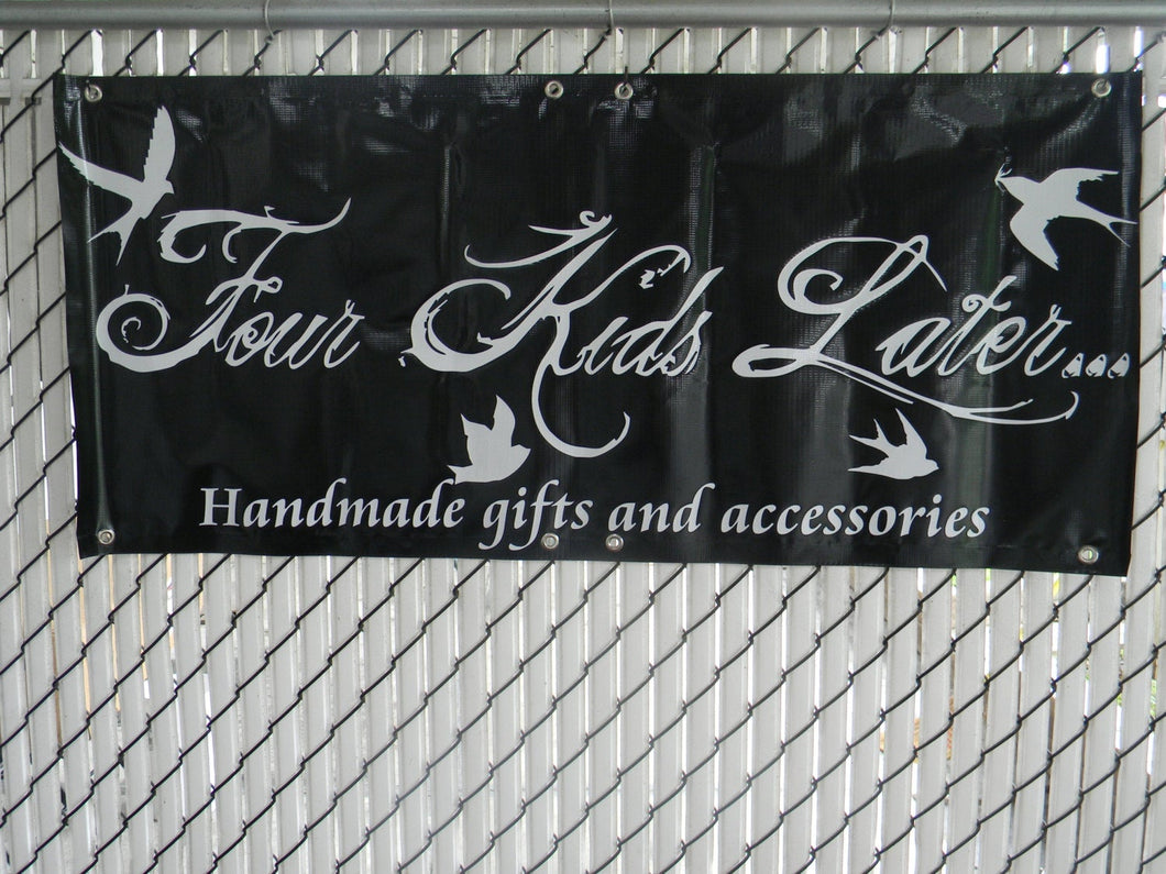 Custom banner vinyl sign - Altered Goods