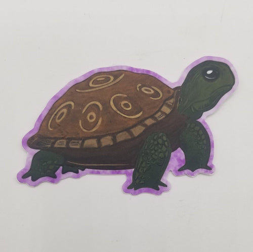 Handpan turtle sticker