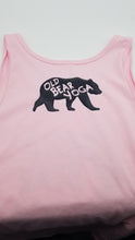 Load image into Gallery viewer, Old Bear Yoga standing bear tank top
