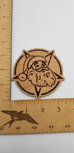 Load image into Gallery viewer, Hail santa wooden ornament
