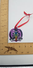 Load image into Gallery viewer, Chakra skeleton metal ornament
