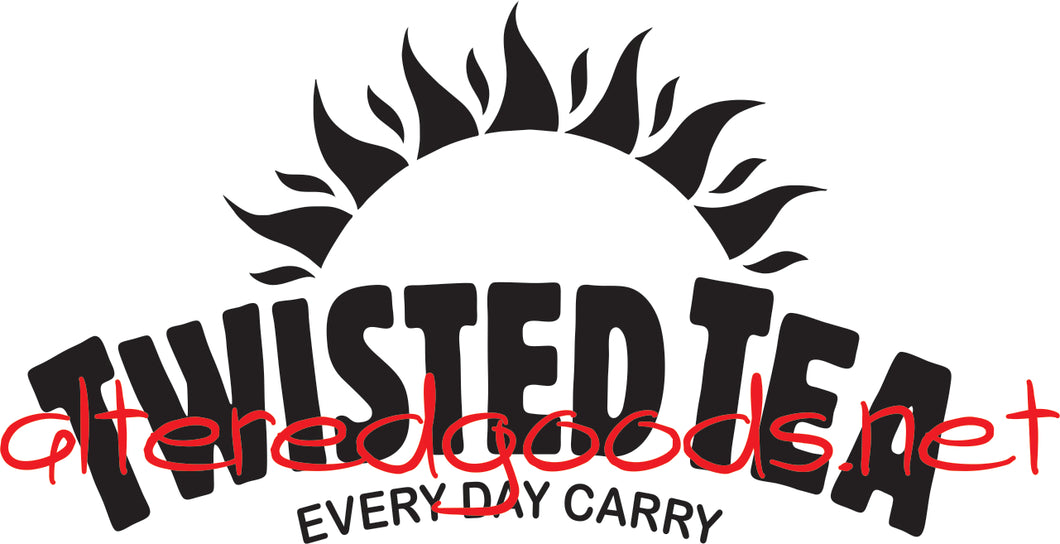 twisted tea every day carry glowforge and laser cutter template package svg dxf pdf corel draw files